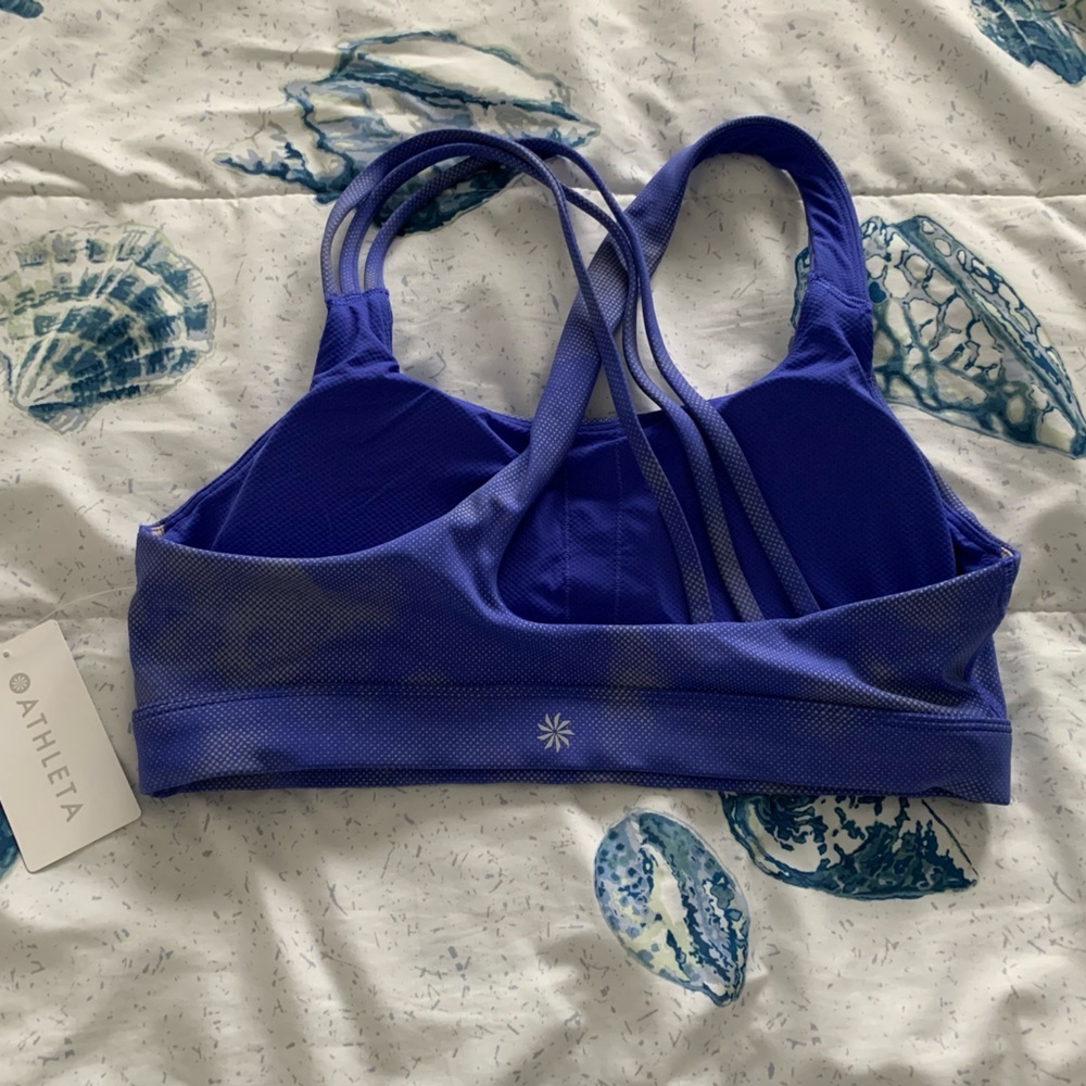 Athleta Train Free Reflective Sports Bra size Medium NWT - Picture 5 of 8